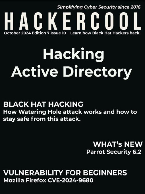 Title details for Hackercool Magazine by Hackercool Cybersecurity OPC Pvt Ltd - Available